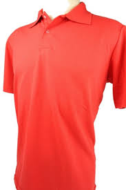Camisa polo vermelha